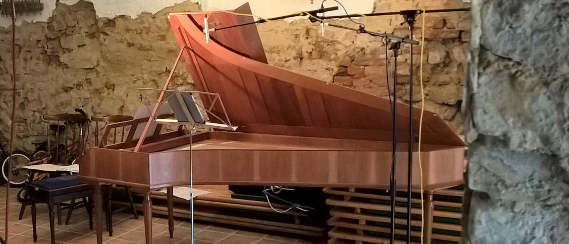 Hammerklavier – historische Instrumentenaufnahme